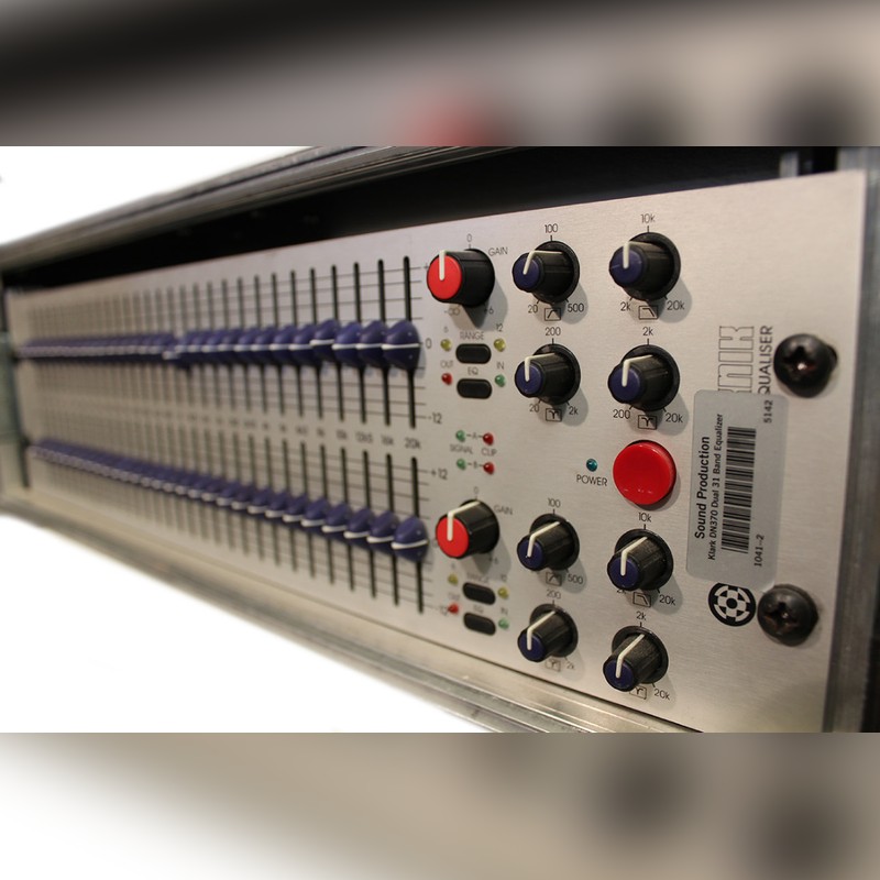 Klark DN370 Dual 31 Band Equalizer