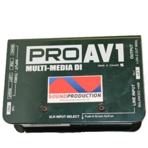 Radial PRO/AV1 Multimedia DI Box