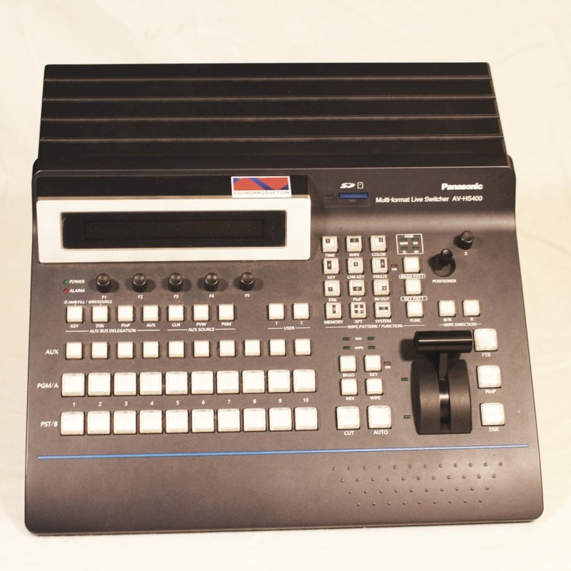 Panasonic AV/HS400 HD-SDI Multiformat Live-Switcher